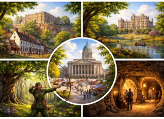 5 Nottingham Places Linked to Legends and Local Life Nottingham Places